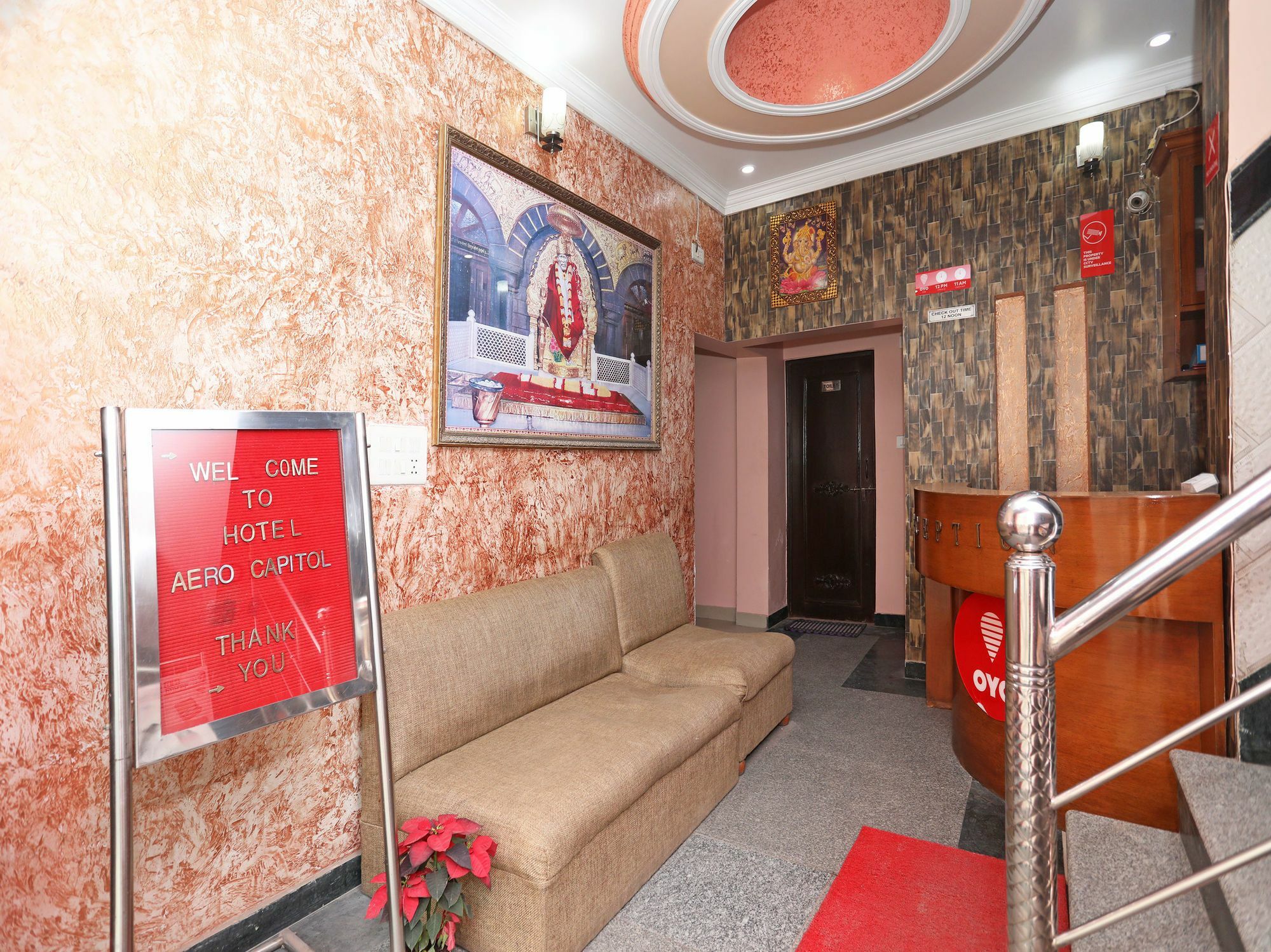 Oyo 11312 Aero Capital Hotel New Delhi Luaran gambar